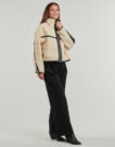 Mantella Only ONLPATTI LIFE TEDDY SHORT Beige Mantelle Donna - 3