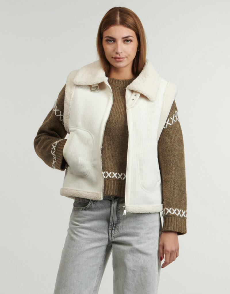 Giubbotto  Only  ONLKINGSTON  Beige -  Giubbotti Donna - 2