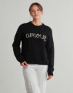 Felpe Only ONLKATIA LS TEXT Nero Felpe Donna - 2