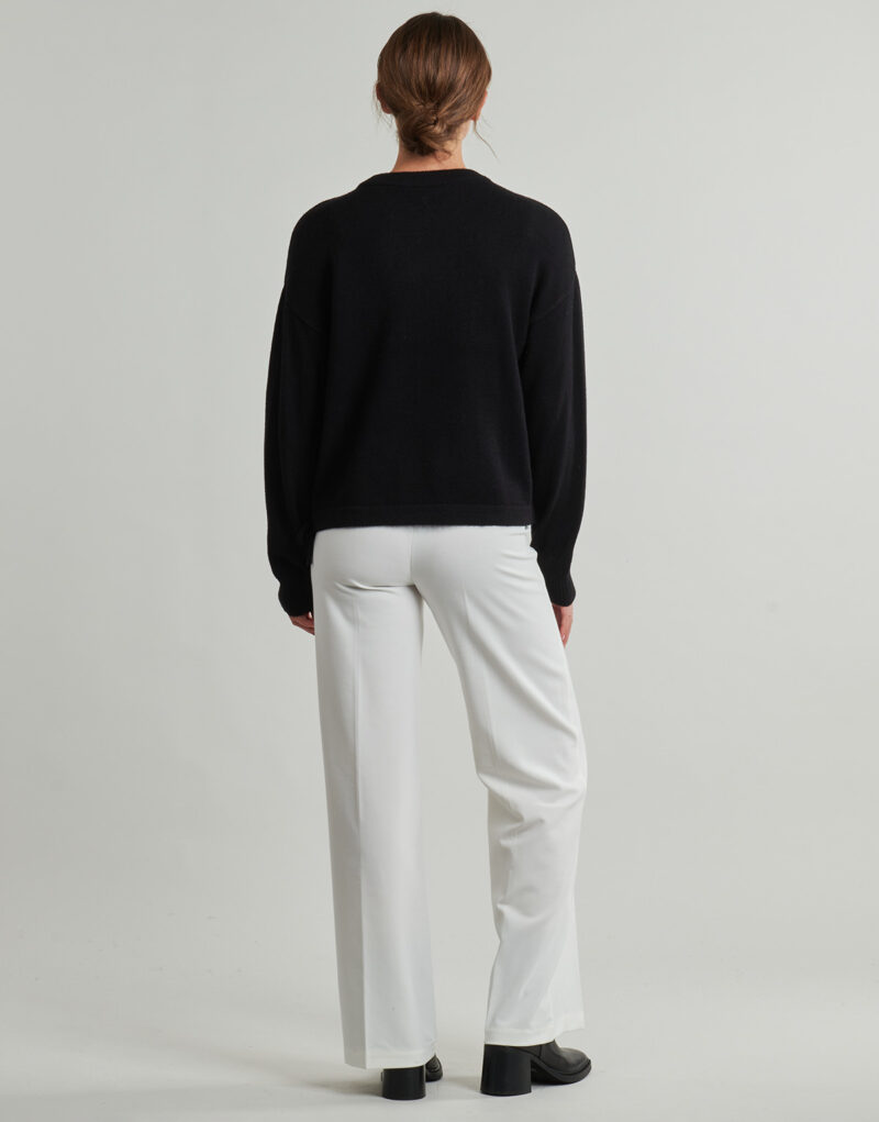 Felpe Only ONLKATIA LS TEXT Nero Felpe Donna - 4