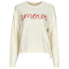 Felpe Only ONLKATIA LS TEXT Bianco Felpe Donna