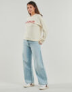 Felpe Only ONLKATIA LS TEXT Bianco Felpe Donna - 3