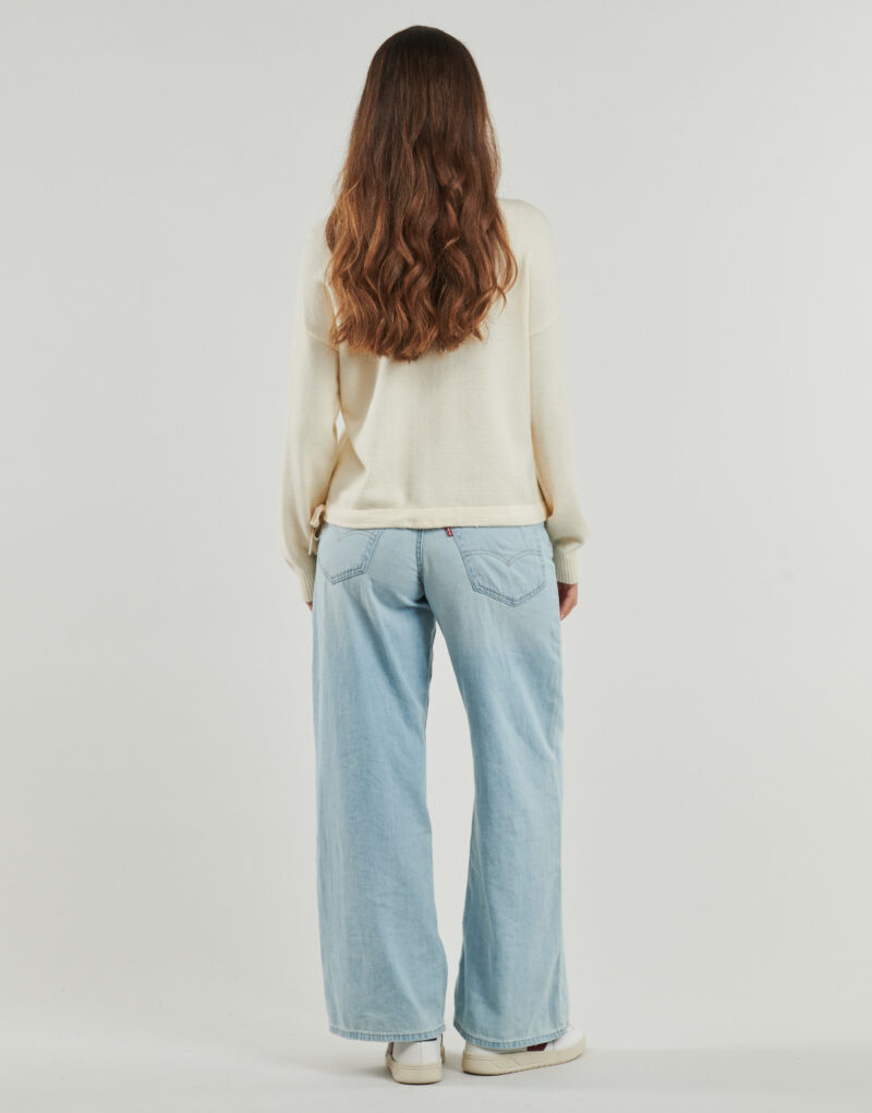 Felpe Only ONLKATIA LS TEXT Bianco Felpe Donna - 4
