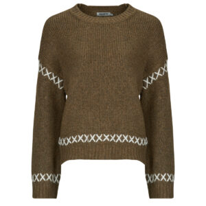 Maglione  Only  ONLAMANDA  Marrone -  Maglioni Donna