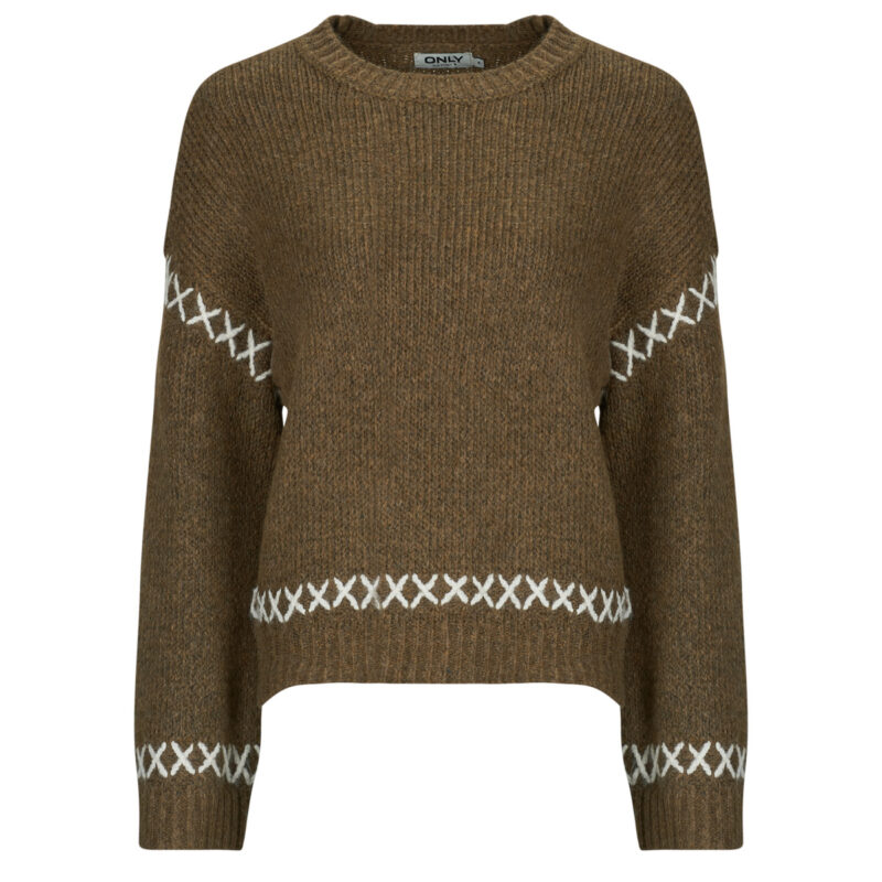 Maglione Only ONLAMANDA Marrone Maglioni Donna - 1
