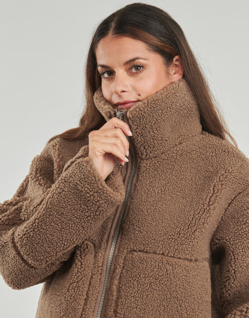 Giubbotto Only ONLASPEN LIFE TEDDY Marrone Giubbotti Donna - 5