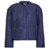 Only ONLHALLIE QUILTED DNM Blue Jackets Women