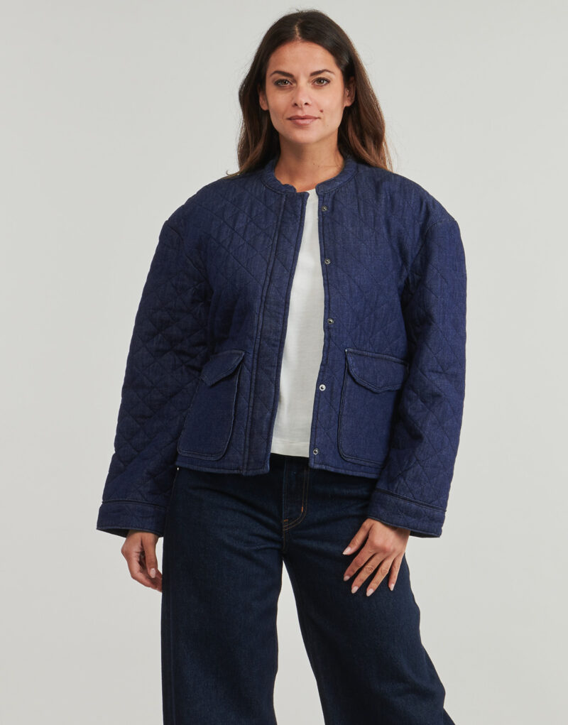 Jacket Only ONLHALLIE QUILTED DNM Blue Women's Jackets - 2