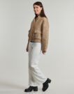 Giubbotto Only ONLNUMO L/S BOUCLE Beige Giubbotti Donna - 3