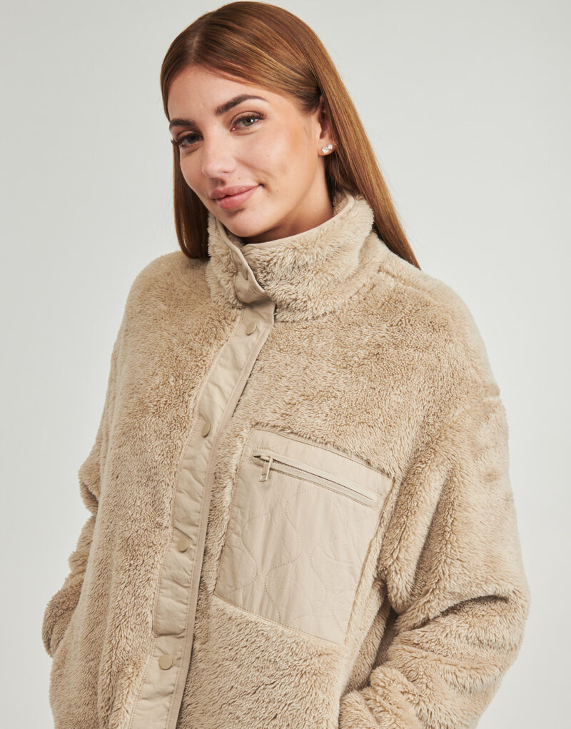 Giubbotto Only ONLCONTACT LIFE OVERSIZED Beige Giubbotti Donna - 5