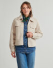 Mantella Only ONLMALO BOUCLE Beige Mantelle Donna - 2