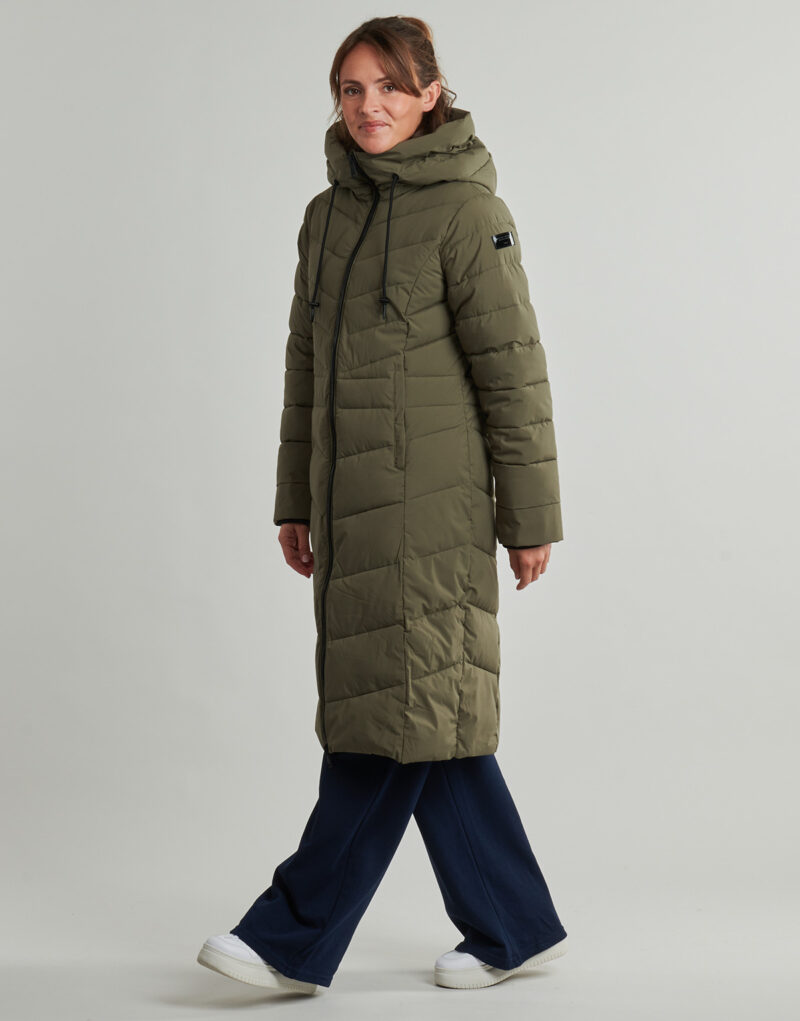 Bettdecke Only ONLJULIET LIFE QUILT COAT OTW Kaki Bettdecken Damen - 3
