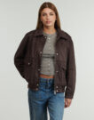 Giubbotto Only ONLNALA LIFE FAUX SUEDE Marrone Giubbotti Donna - 2