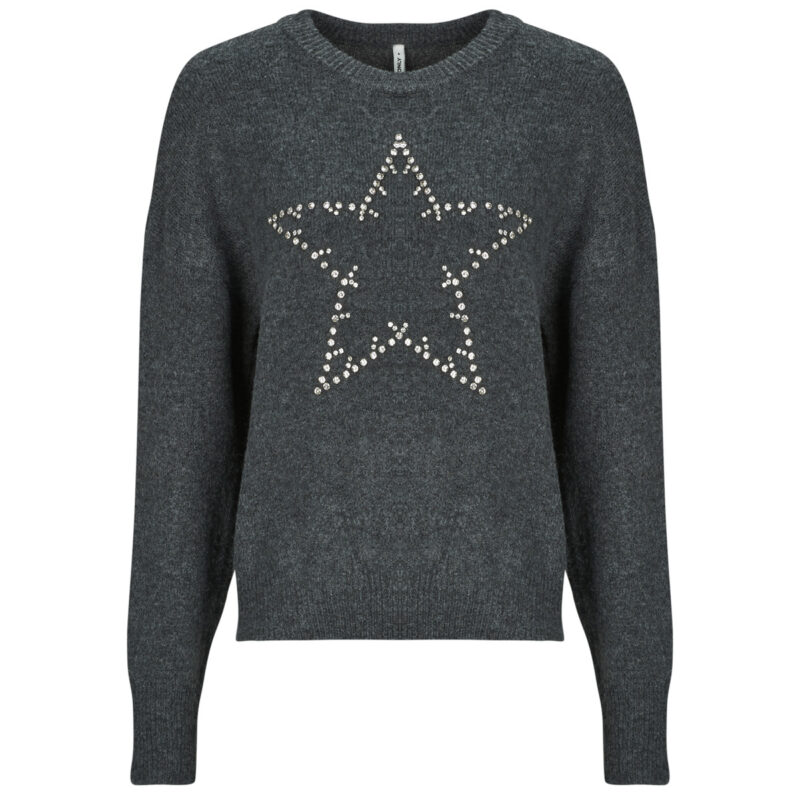 Jumper Only ONLRENATA Grey Women's Sweaters - 1