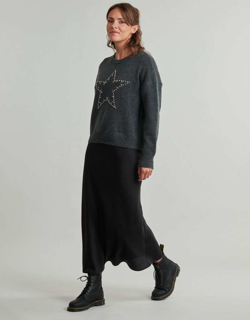 Jumper Only ONLRENATA Grey Women's Sweaters - 3