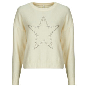 Maglione  Only  ONLRENATA   Beige -  Maglioni Donna
