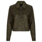 Giubbotto Only ONLMOON AOP FAUXSUEDE Marrone Giubbotti Donna - 1