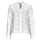 Camicetta Only ONLCARMEN FR L/S 3D EMB SHIRT Bianco Camicette Donna - 1