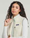 Sweat-shirt sans manches Patagonia W'S RETRO PILE GEST beige pour femme - 5