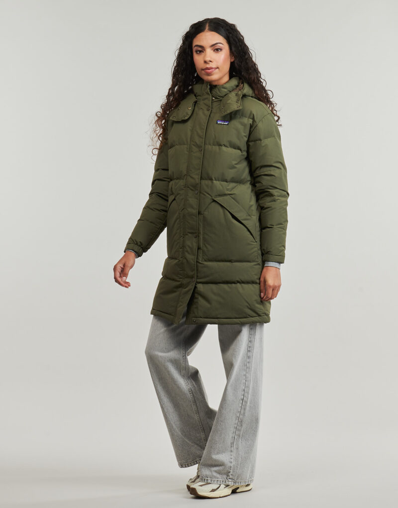 Parka  Patagonia  W'S DOWNDRIFT PARKA  Kaki -   Parka Donna - 3