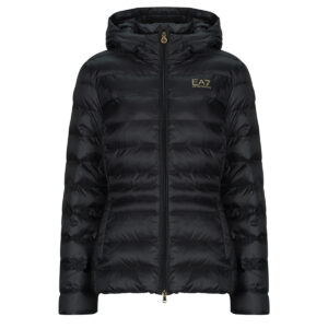 Piumino  Emporio Armani EA7  TRAIN CORE LADY W ECO DOWN JACKET HO MEDIUM PADDED - TRAIN CORE  Nero -   Piumini Donna