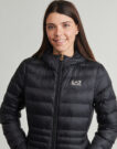Piumino Emporio Armani EA7 TRAIN CORE LADY W ECO DOWN JACKET HO MEDIUM PADDED - TRAIN CORE Nero Piumini Donna - 5