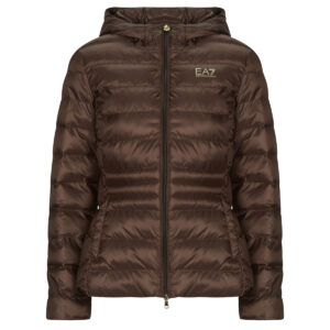 Piumino  Emporio Armani EA7  TRAIN CORE LADY W ECO DOWN JACKET HO MEDIUM PADDED - TRAIN CORE  Marrone -   Piumini Donna