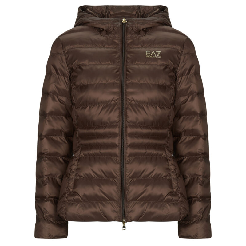 Piumino Emporio Armani EA7 TRAIN CORE LADY W ECO DOWN JACKET HO MEDIUM PADDED - TRAIN CORE Marrone Piumini Donna - 1