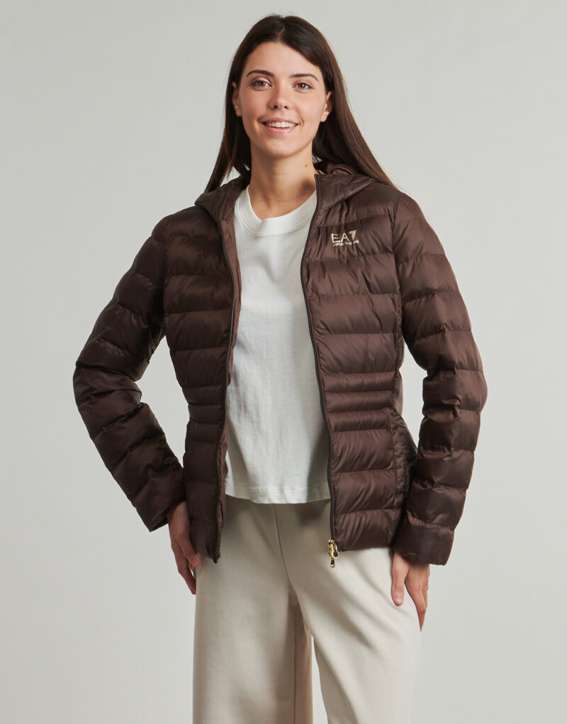 Piumino Emporio Armani EA7 TRAIN CORE LADY W ECO DOWN JACKET HO MEDIUM PADDED - TRAIN CORE Marrone Piumini Donna - 2