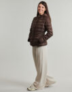 Piumino Emporio Armani EA7 TRAIN CORE LADY W ECO DOWN JACKET HO MEDIUM PADDED - TRAIN CORE Marrone Piumini Donna - 3