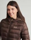 Piumino Emporio Armani EA7 TRAIN CORE LADY W ECO DOWN JACKET HO MEDIUM PADDED - TRAIN CORE Marrone Piumini Donna - 5