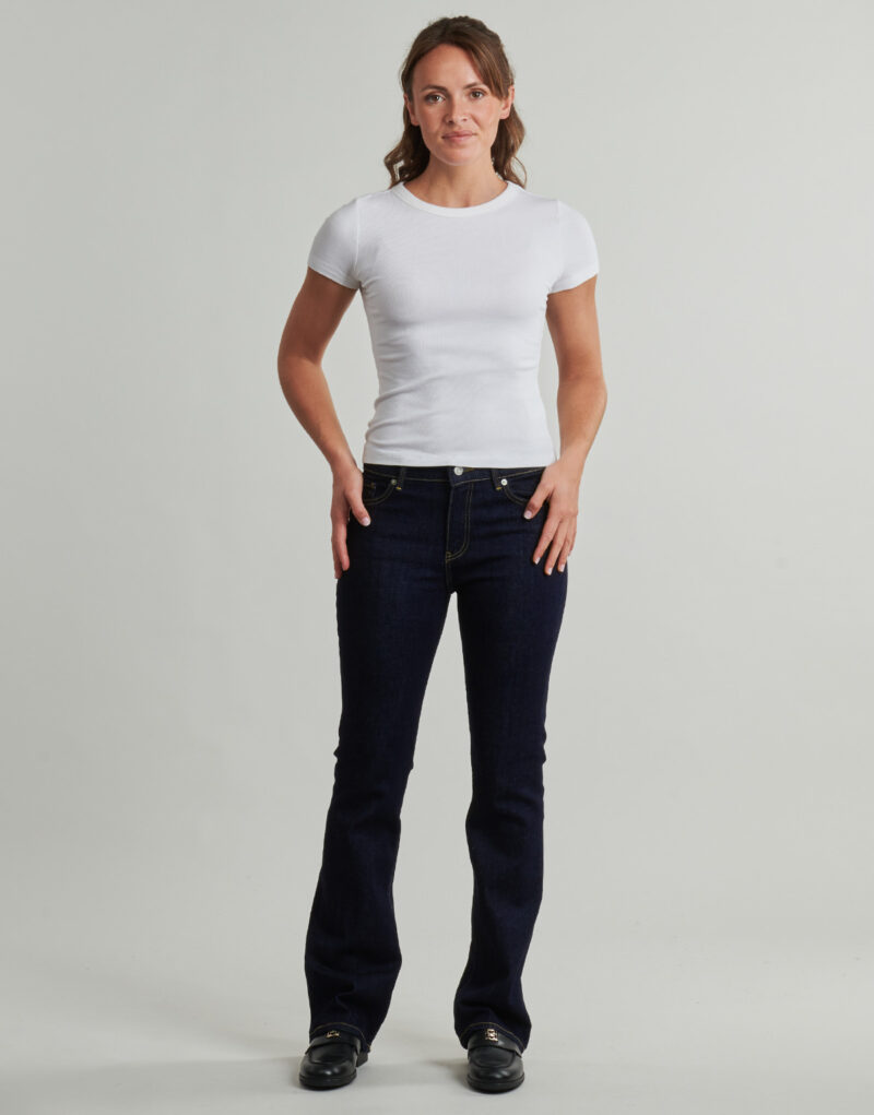Jeans Slim Tommy Hilfiger DNM RINSE BOOTCUT RW Blu Jeans Slim Donna - 2