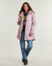 Mantella Roxy RAIN ROAD POLAR ZIP Viola Mantelle Donna - 2