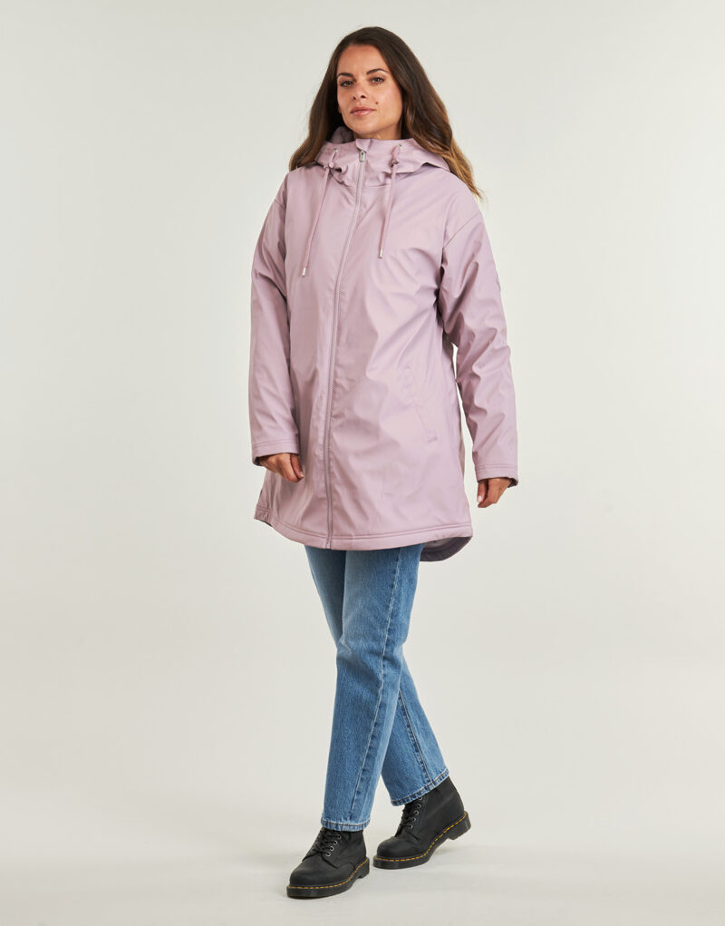 Mantella Roxy RAIN ROAD POLAR ZIP Viola Mantelle Donna - 3