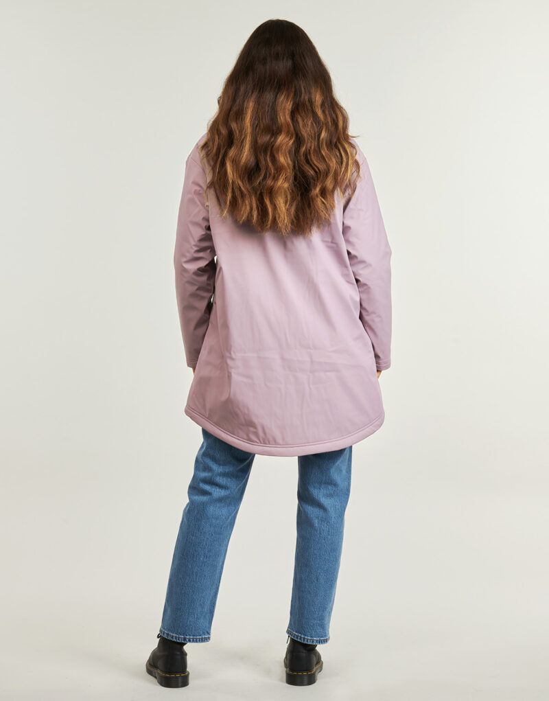 Mantella Roxy RAIN ROAD POLAR ZIP Viola Mantelle Donna - 4