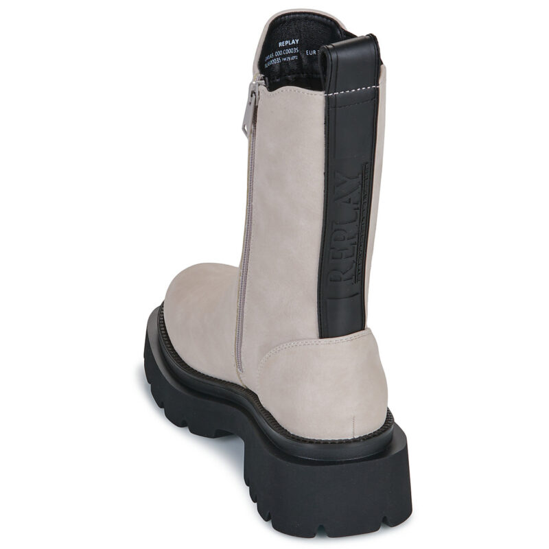 Replay ORPHEA CHELSEA Beige Stivaletti Donna - 5