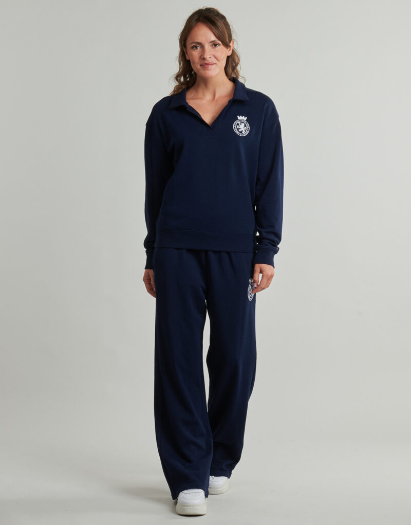 Pantaloni pigiami Tommy Hilfiger WIDE LEG PANTS Marine Pantaloni pigiami Donna - 2