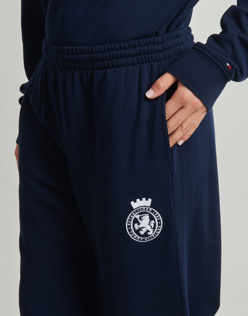 Pantaloni pigiami Tommy Hilfiger WIDE LEG PANTS Marine Pantaloni pigiami Donna - 5