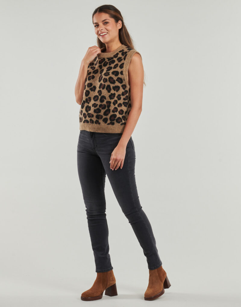 Jeans  Levis  724 HIGH RISE STRAIGHT  Nero -  Jeans Donna - 3