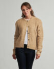 Gilet / Cardigan  Levis  LUNA SHELL BUTTON CARDI  Beige -  Gilet / Cardigan Donna - 2