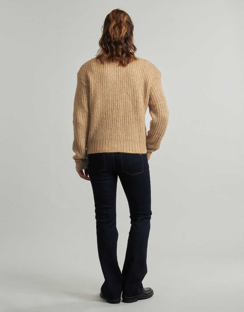 Gilet / Cardigan  Levis  LUNA SHELL BUTTON CARDI  Beige -  Gilet / Cardigan Donna - 4