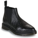 Dr. Martens  Bianca II Chelsea Boot Black New Vibrance Croco  Nero -  Stivaletti Donna - 1