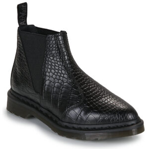 Dr. Martens  Bianca II Chelsea Boot Black New Vibrance Croco  Nero -  Stivaletti Donna
