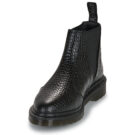 Dr. Martens  Bianca II Chelsea Boot Black New Vibrance Croco  Nero -  Stivaletti Donna - 3