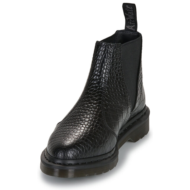 Dr. Martens  Bianca II Chelsea Boot Black New Vibrance Croco  Nero -  Stivaletti Donna - 3