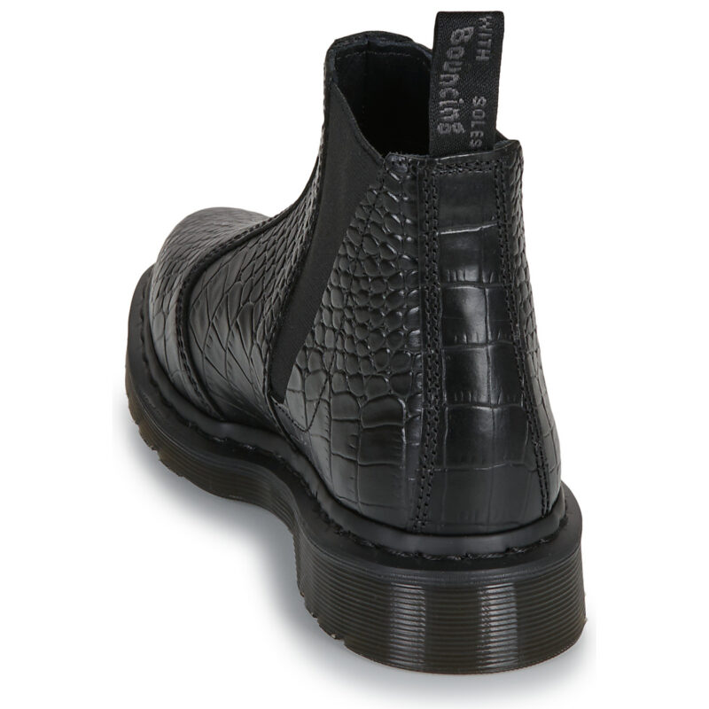 Dr. Martens  Bianca II Chelsea Boot Black New Vibrance Croco  Nero -  Stivaletti Donna - 5