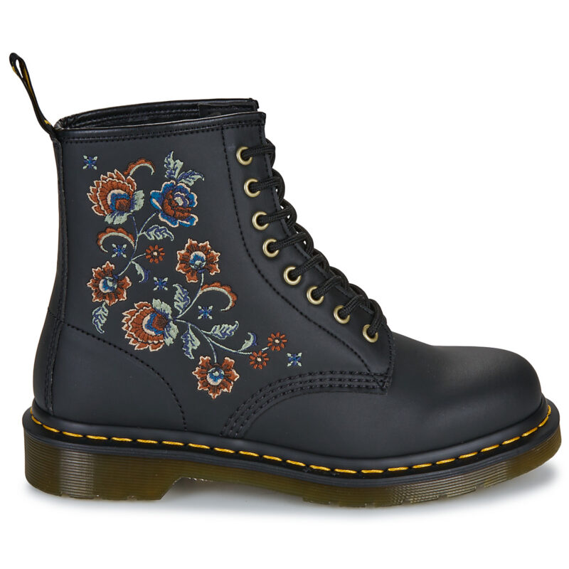 Dr. Martens 1460 Vonda TF 8 Eye Boot Black Genix Nappa Nero Stiefel Damen - 2