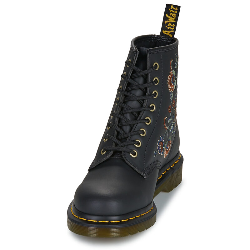 Dr. Martens 1460 Vonda TF 8 Eye Boot Black Genix Nappa Nero Stiefel Damen - 3