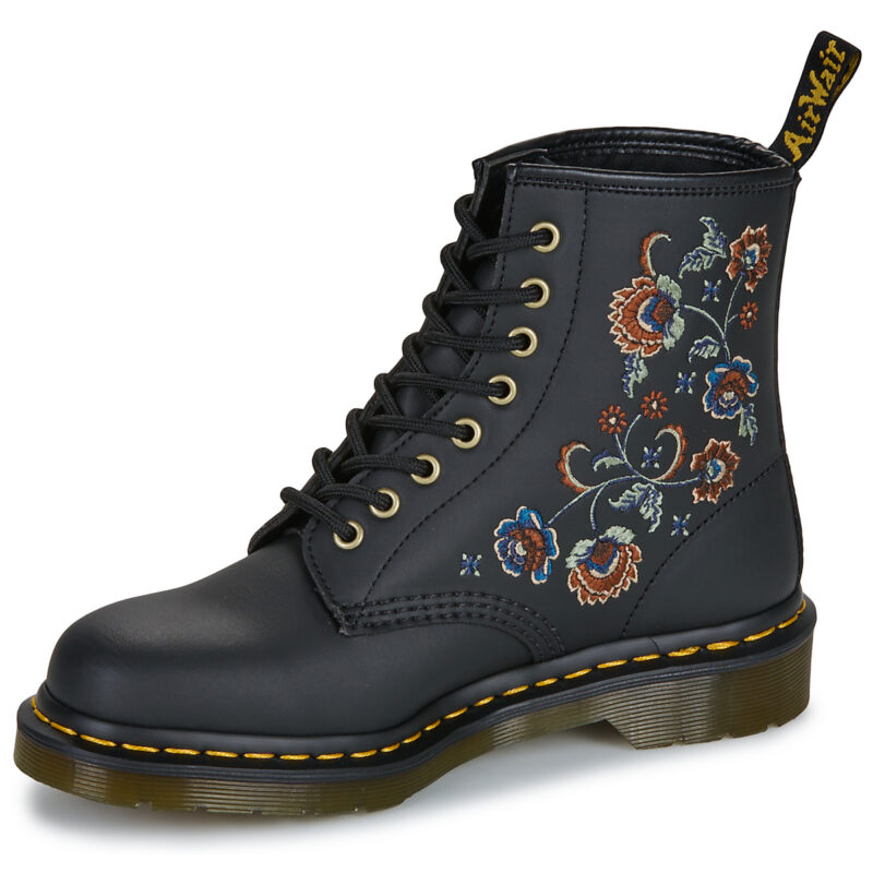 Dr. Martens 1460 Vonda TF 8 Eye Boot Black Genix Nappa Nero Stiefel Damen - 4