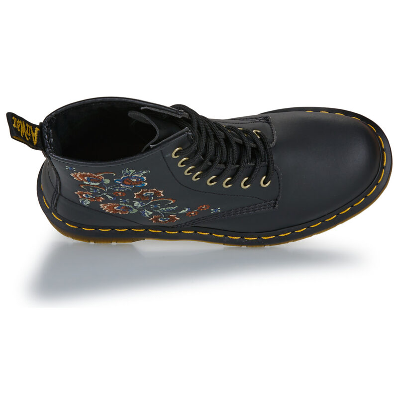 Dr. Martens 1460 Vonda TF 8 Eye Boot Black Genix Nappa Nero Stiefel Damen - 6